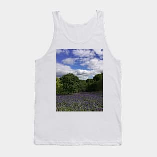 Bluebells landscape Tank Top